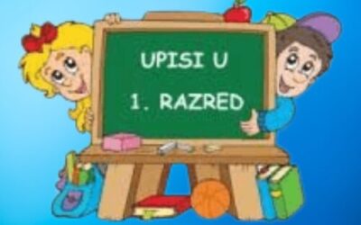 UPISI U PRVI RAZRED – UPUTE RODITELJIMA – TERMINI!