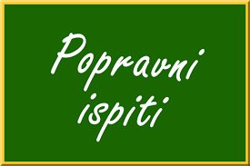 Termin popravnog ispita