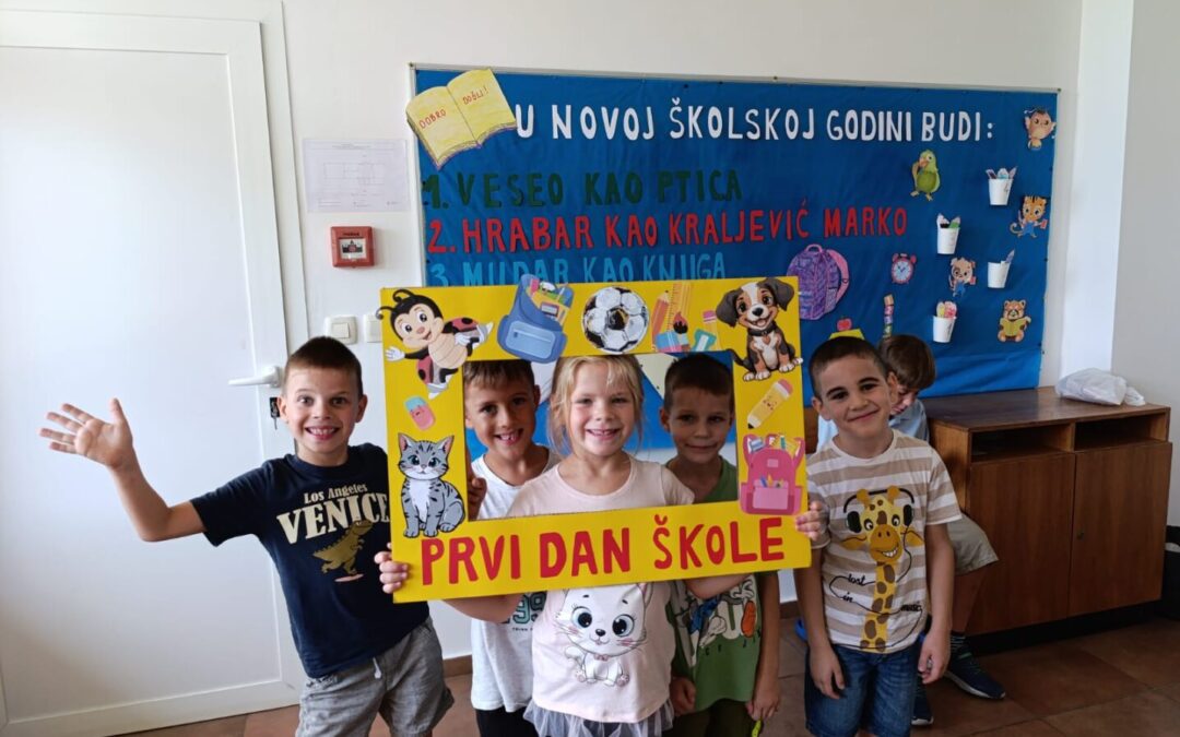 Veseli početak nove školske godine
