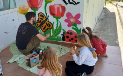 Umjetnost pred vratima – oslikavanje škole u Ninskim Stanovima