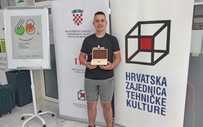Uspjeh našeg učenika na Državnom natjecanju mladih tehničara